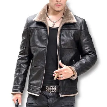 Giacca Pelle Uomo Jaqueta De Couro Masculina Jackets Coast Casual Slim Fit Motorcycle Leather Jackets 1
