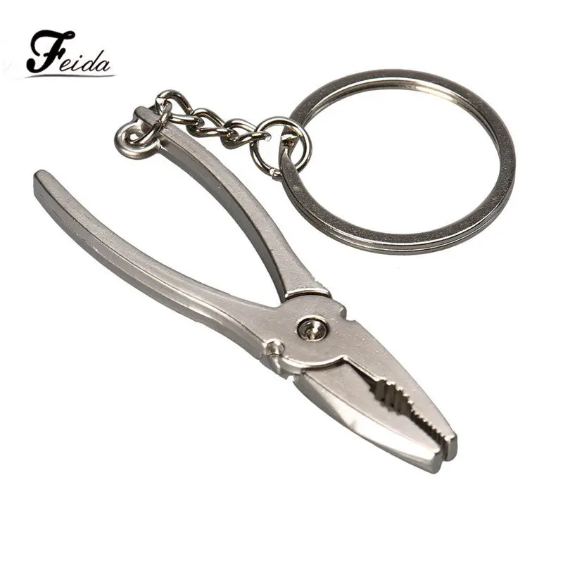 Gifts For Men Cool Metal Adjustable Creative Tool Vise Key Chain Ring Keyring Feida 1
