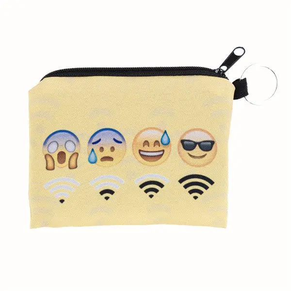 Girl Printing Classic Retro Small Change Coin Purse Little Key Pouch Money Bag Mini Short Coin Holder Wallet Bolsa Clutch 7