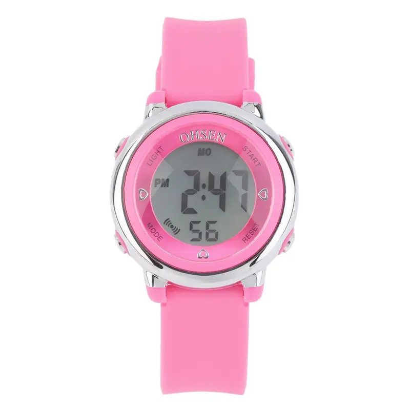 Girl Silicone Band Digital Led Wrist Watches Sport Watch Casual 1