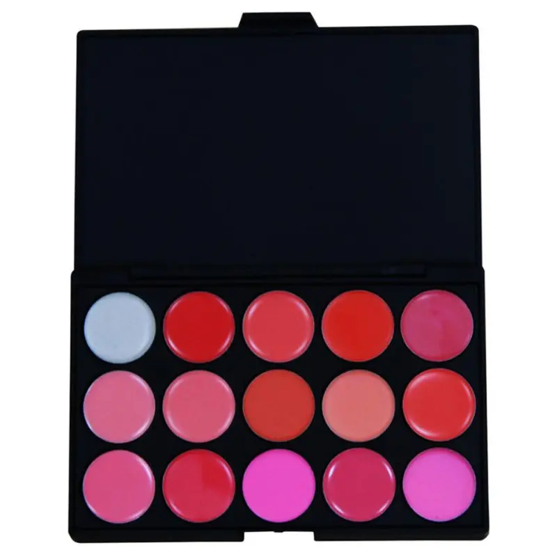 Girl Woman 15 Colors Lip Gloss Palette Makeup Lipstick Palette Lipgloss Lips Lip Pigment 1