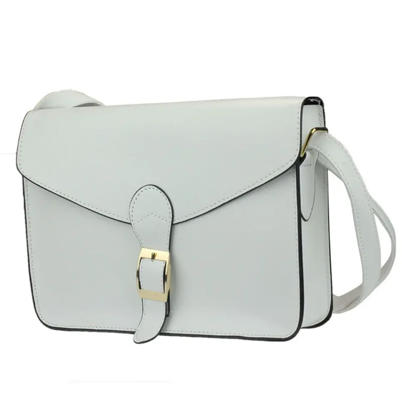 Girl Women Bag Leather Satchel Shoulder Messenger Hbag Crossbody Satchel Bolsa Feminina Bags 7