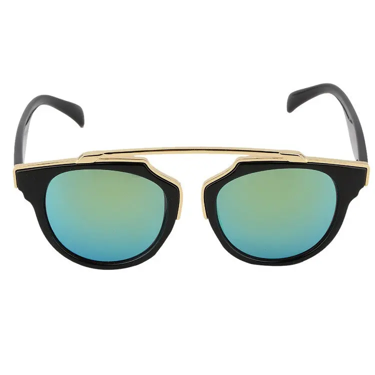 Girls Boys Retro Children's Sunglasses Baby Eyeglasses Trendy Spectacles 1
