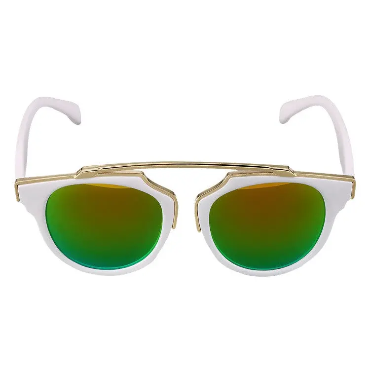 Girls Boys Retro Children's Sunglasses Baby Eyeglasses Trendy Spectacles 4