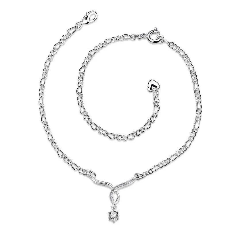 Girls Silver Plated Jewelry Seagull Sliver Anklet Bracelets Bangles Ankle On The Leg Smta 14 1