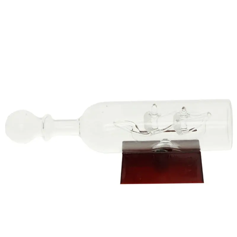 Glass Bottles Wooden Ship With Led Home Decor Ornaments Gift 90649 1