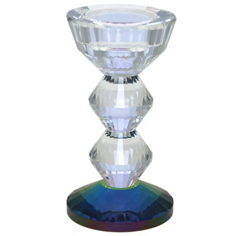 Glass Candlestick Wedding Home Decor Candle Holders Romantic Dinner 90167 1