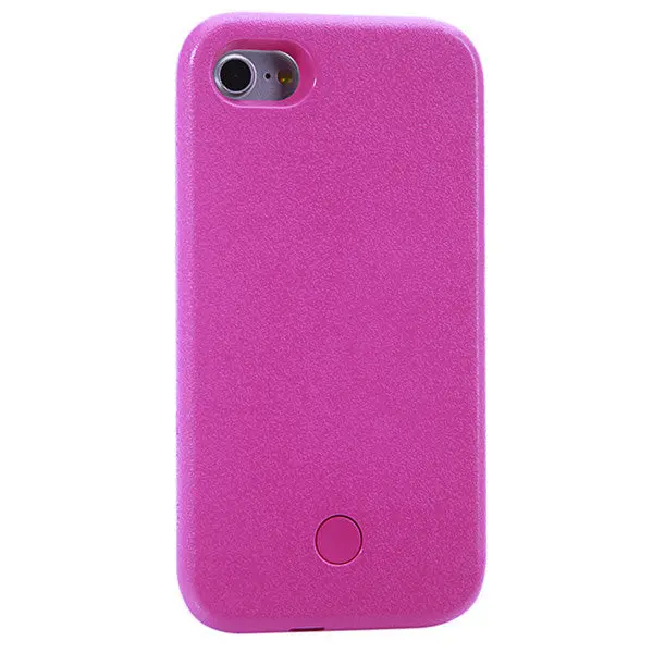 Glow-in-the-Dark LED iPhone Case for 5SE–7 Plus & Samsung S6/S7 Edge