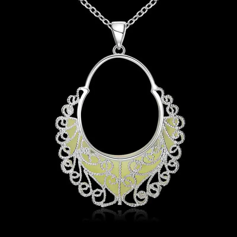 Glowing Necklace Necklaces Pattern Moon Bead Necklace Diy Luyn 46 1