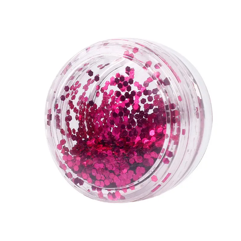 Goforward 12 Color Manicure Sequin Nail Paillette Art Decoration Round Glitter Metal Shiny Powder 1