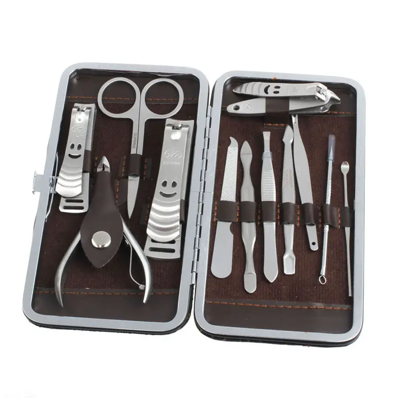 Goforward 12Pcs Nail Care Manicure Pedicure Cuticle Clippers Tool Kit 1
