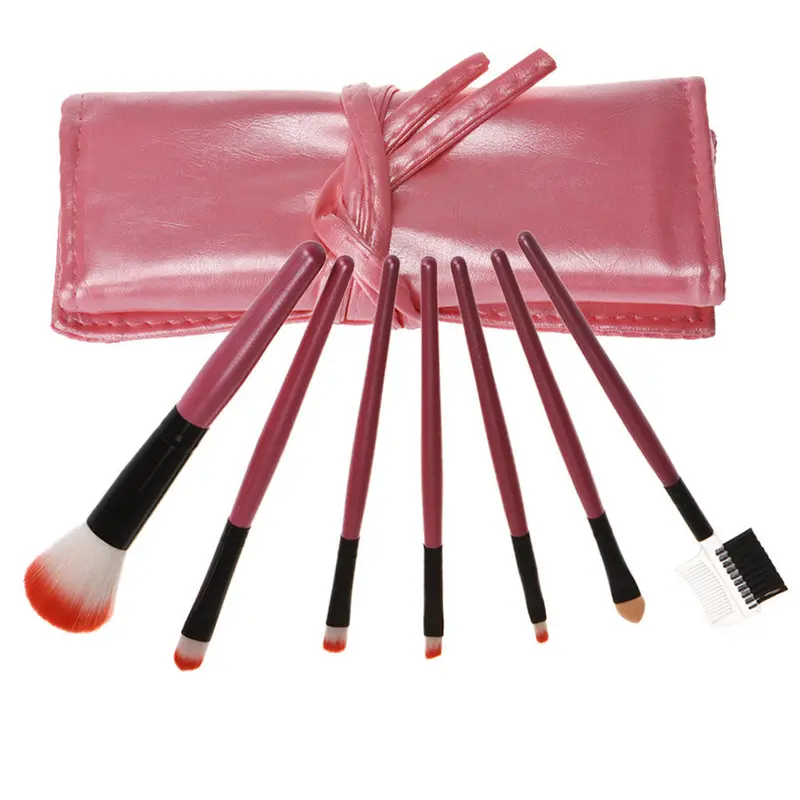 Goforward Amazing Pink Makeup Brush Cosmetictool Beauty Brushes Pink Bag Nylon Fiber Design 2