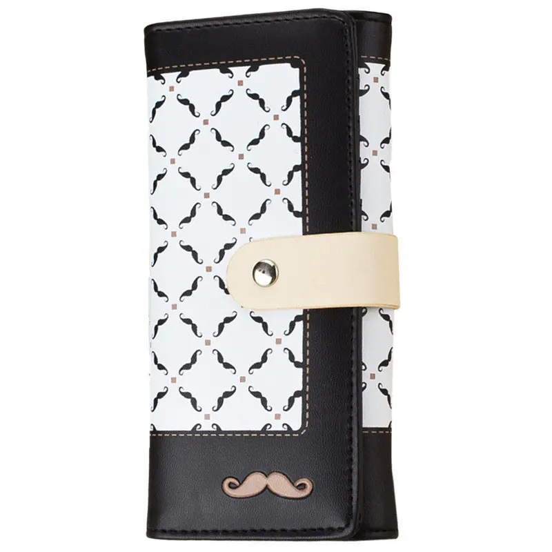 Goforward Beard Purse Clutch Button Wallet Bag Hbag Card Holder 1