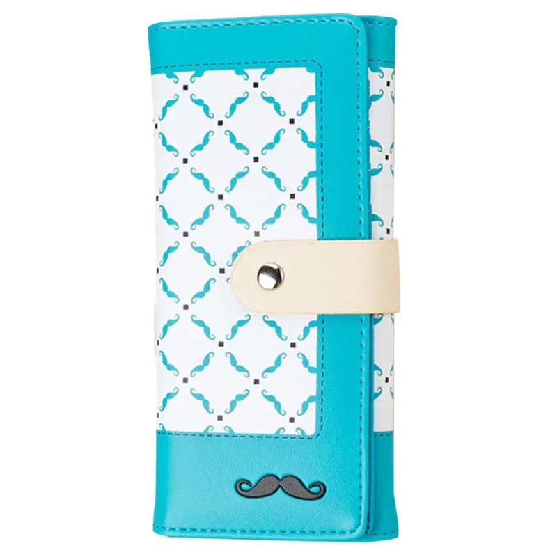 Goforward Beard Purse Clutch Button Wallet Bag Hbag Card Holder 2