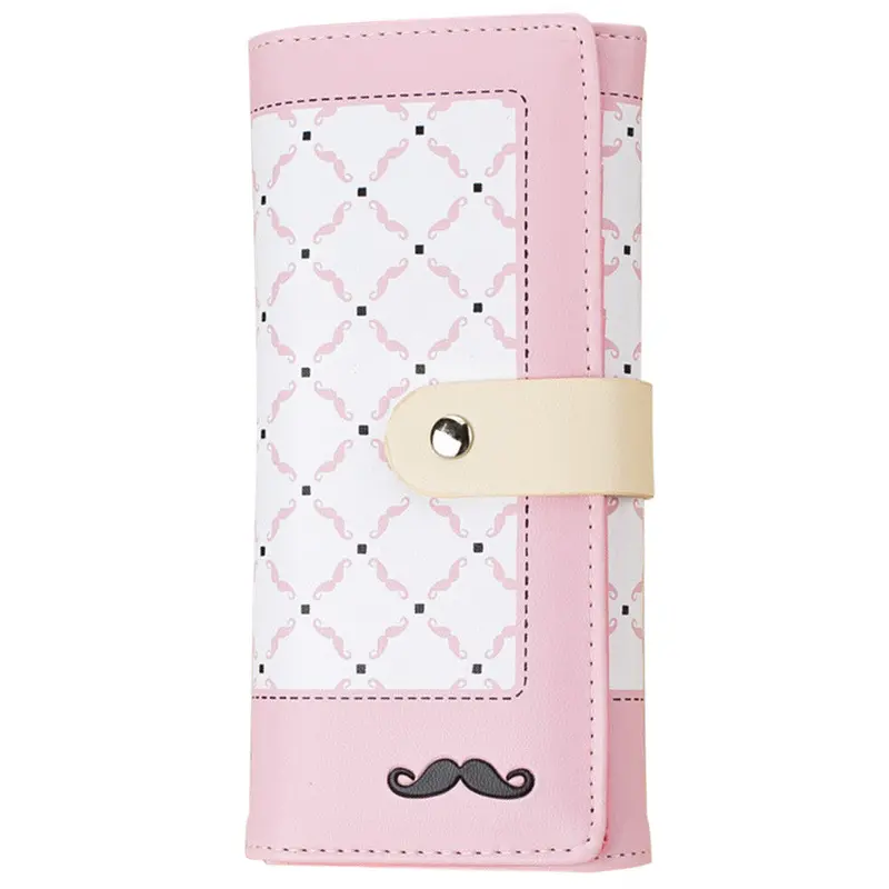 Goforward Beard Purse Clutch Button Wallet Bag Hbag Card Holder 4
