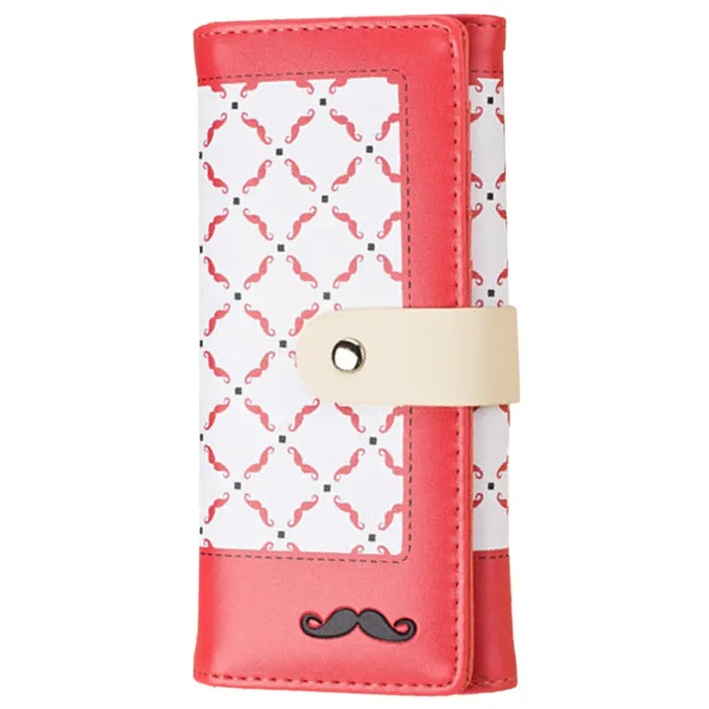 Goforward Beard Purse Clutch Button Wallet Bag Hbag Card Holder 5