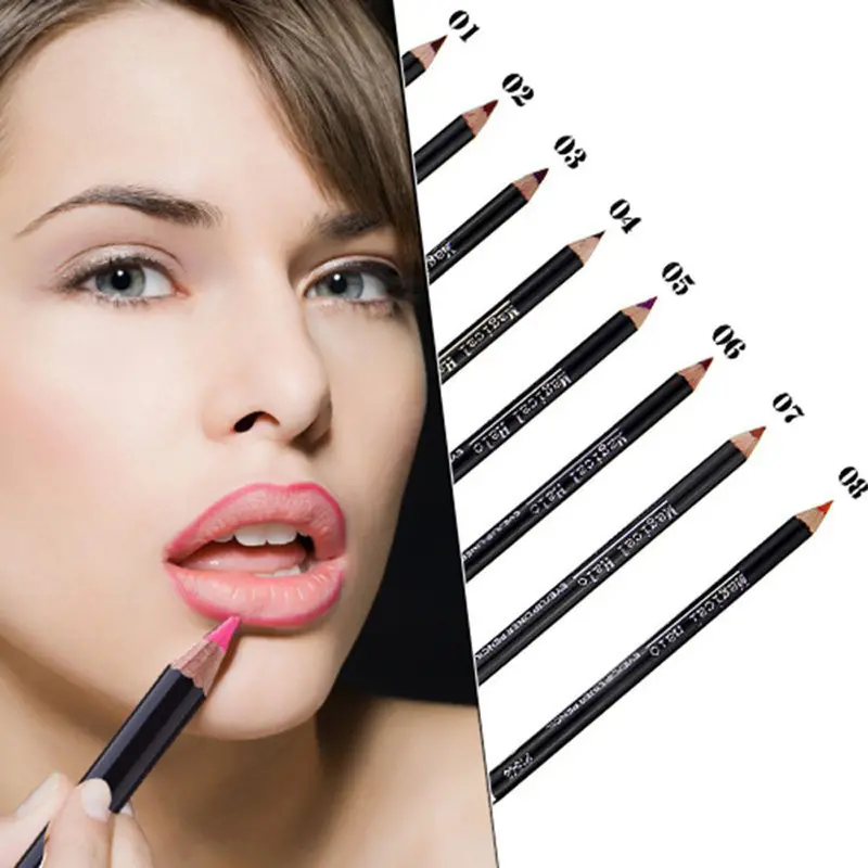 Goforward Cosmetic Lip Liner Lipliner Pen Pencil Makeup Waterproof 2