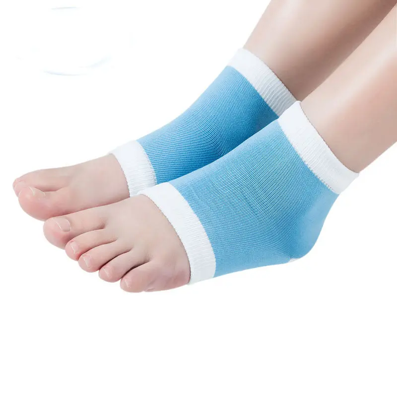 Goforward Heel Socks For Dry Hard Cracked Skin Moisturising Open Toe Recovery Socks 1