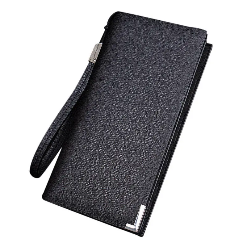 Goforward Luxury Men Leather Card Cash Receipt Holder Organizer Bifold Wallet Purse 1