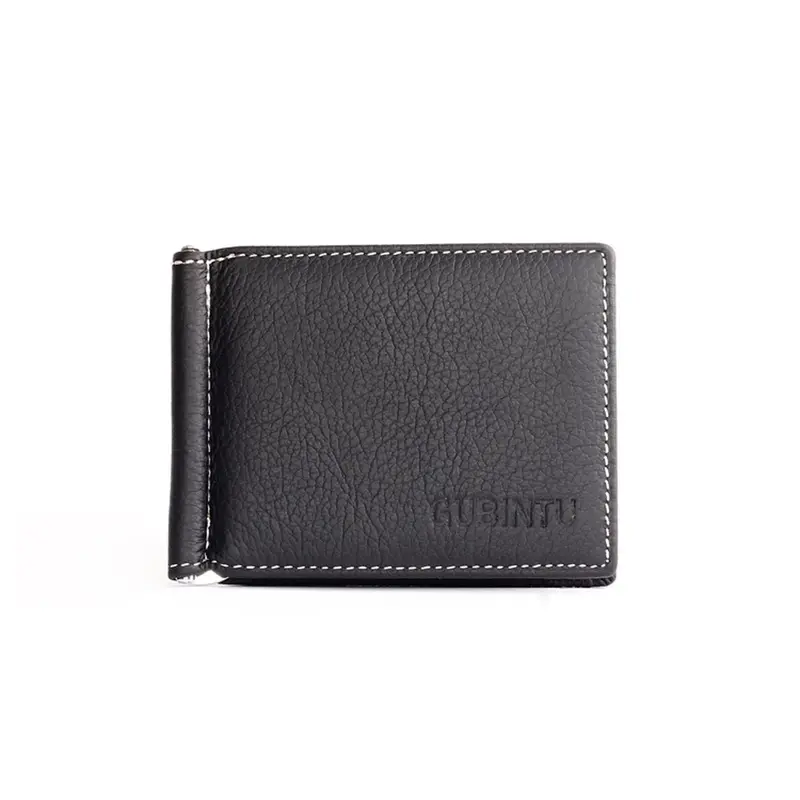 Goforward Men Leather Bifold Wallet Credit Id Card Holder Slim Coin Purse 1