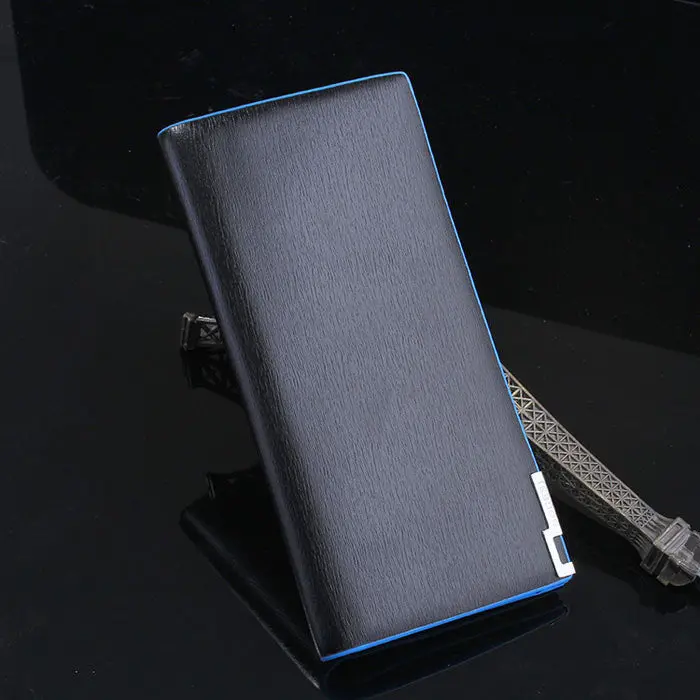 Goforward Men Long Section Business Leather Wallet Card Holder Coin Wallet Purse For Sales 1