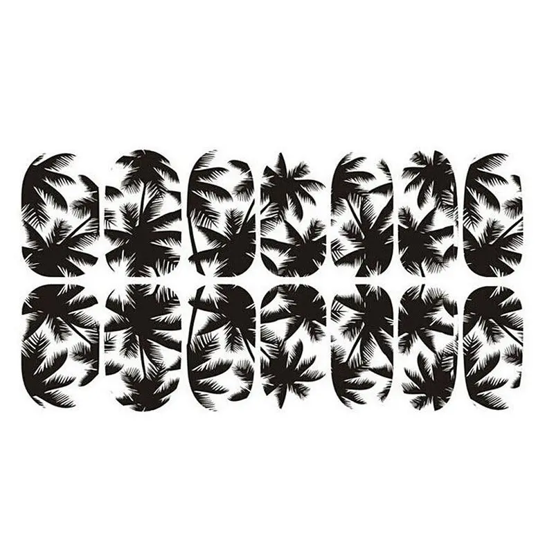 Goforward Nail Art Transfer Stickers 3D Manicure Tips Decal Decoration 1