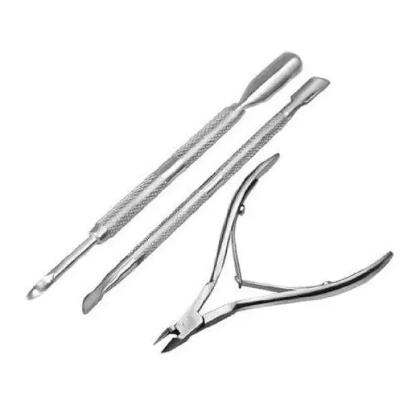 Goforward Nail Cuticle Nipper With Trimmers Pusher Pack Of 3 1