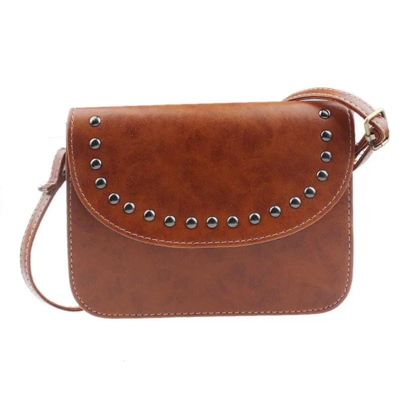 Goforward One Shoulder Bags Women Pu Leather Tote Hbags Hobo Women Vintage Messenger Bags 2