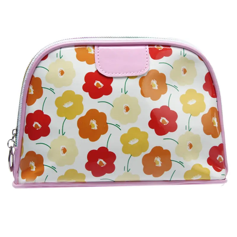 Goforward Patent Leather Portable Storage Makeup Bag 2