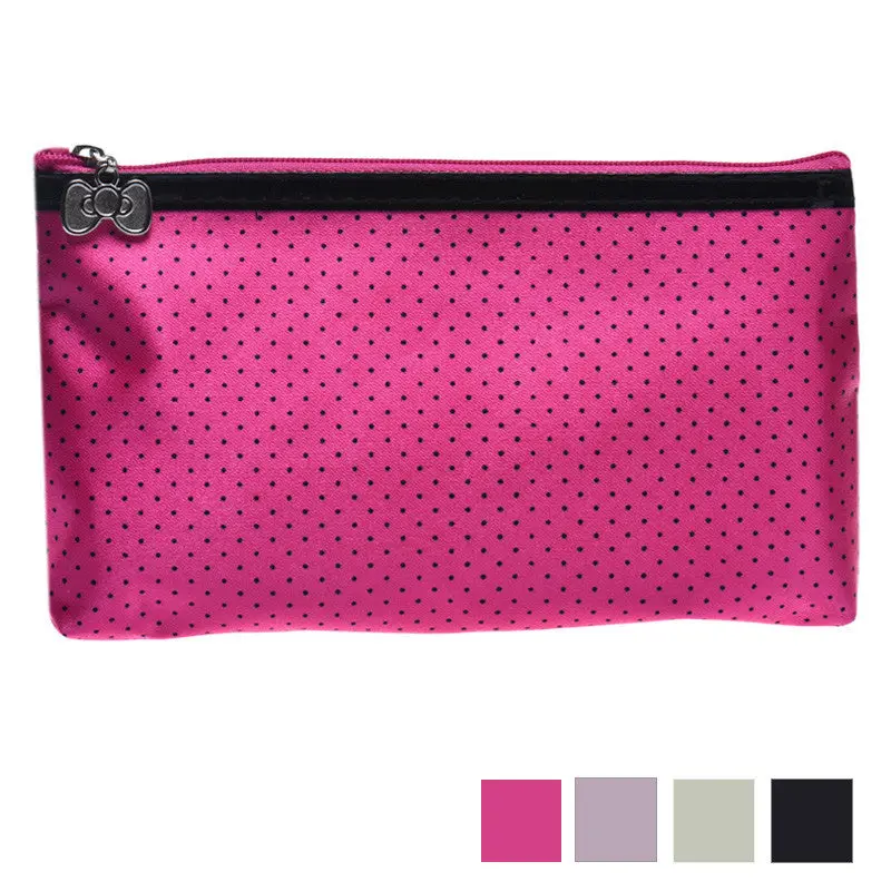 Goforward Round Dot Portable Storage Makeup Bag Cosmetic Bags 1