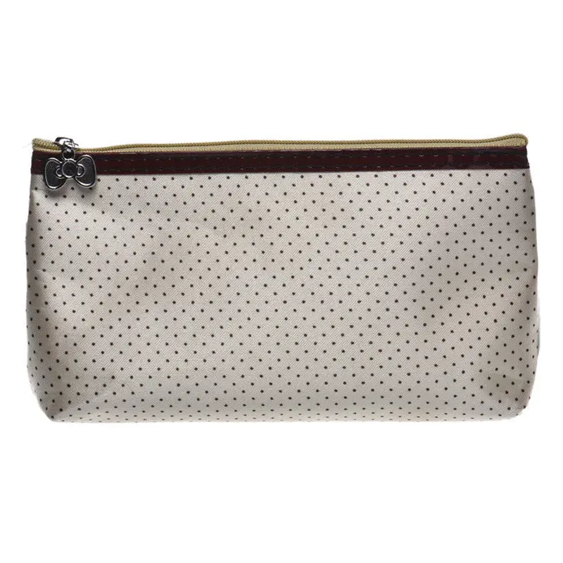 Goforward Round Dot Portable Storage Makeup Bag Cosmetic Bags 3