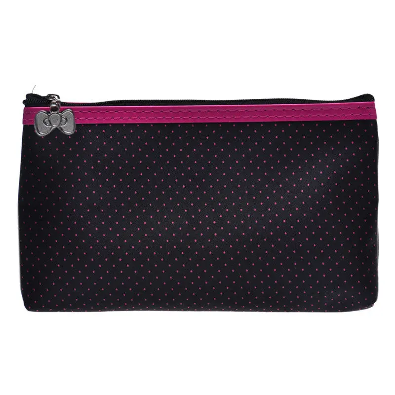 Goforward Round Dot Portable Storage Makeup Bag Cosmetic Bags 4
