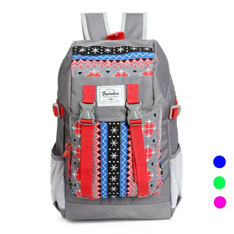 Goforward School Bag Women Double-Shoulder Sweet Casual Canvas Backpack Schoolbag Mochila Bolsas For Girls 1