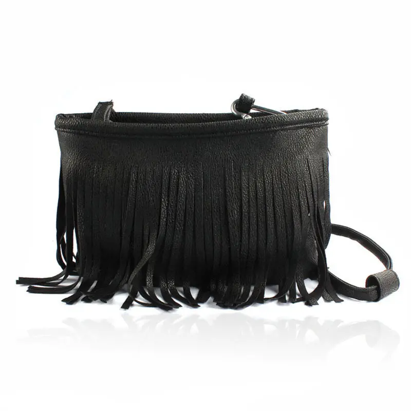 Goforward Shoulder Bag Vintage Clutch Tassel Crossbody Bag Women Messenger Bags Women Stylish Satchel Hbag 1