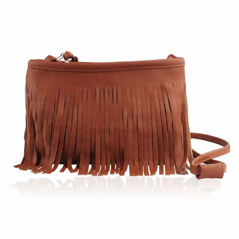 Goforward Shoulder Bag Vintage Clutch Tassel Crossbody Bag Women Messenger Bags Women Stylish Satchel Hbag 3