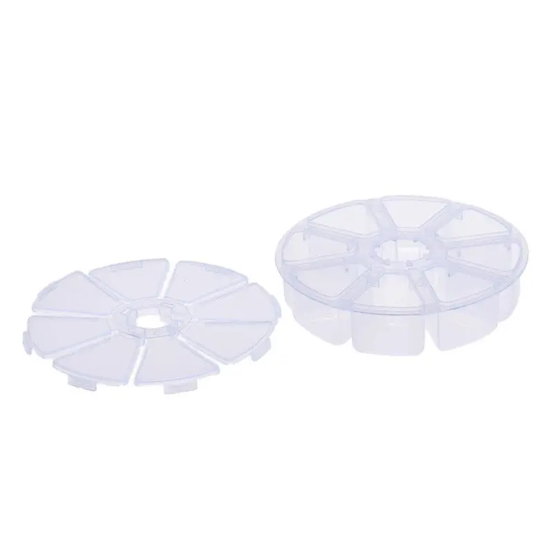 Goforward Women 8 Grids Plastic Makeup Desktop Storage Box 2