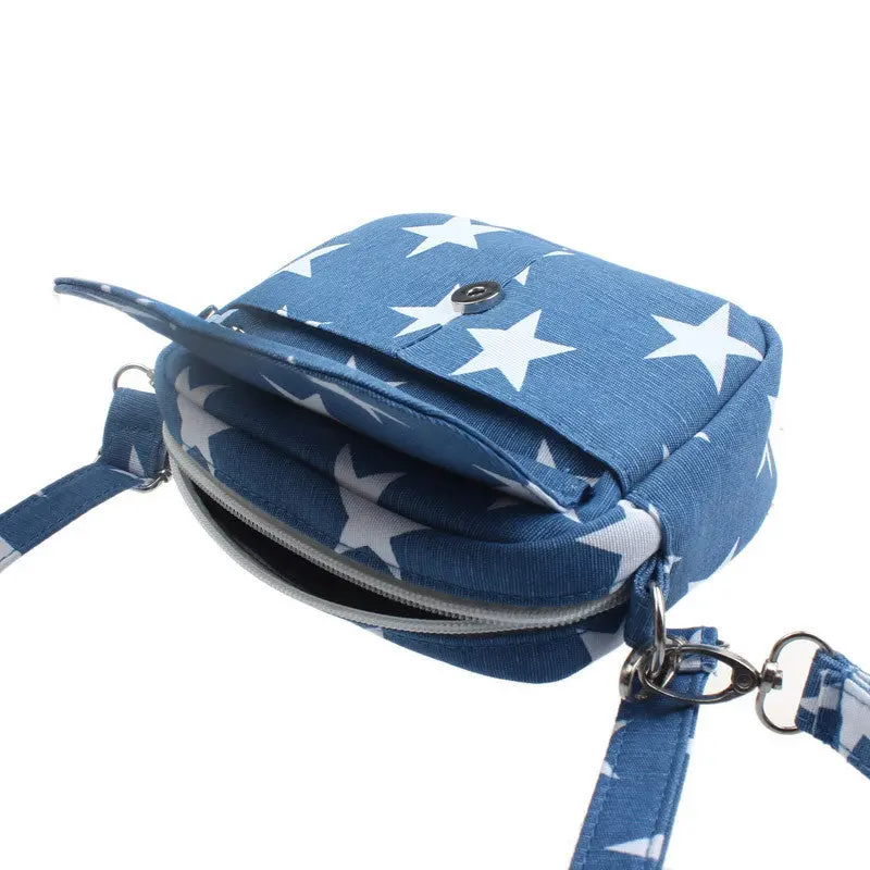 Goforward Women Bag Canvas Crossbody Shoulder Bags Mini Small Messenger Bag Star Printed Hbag Famousbags 3