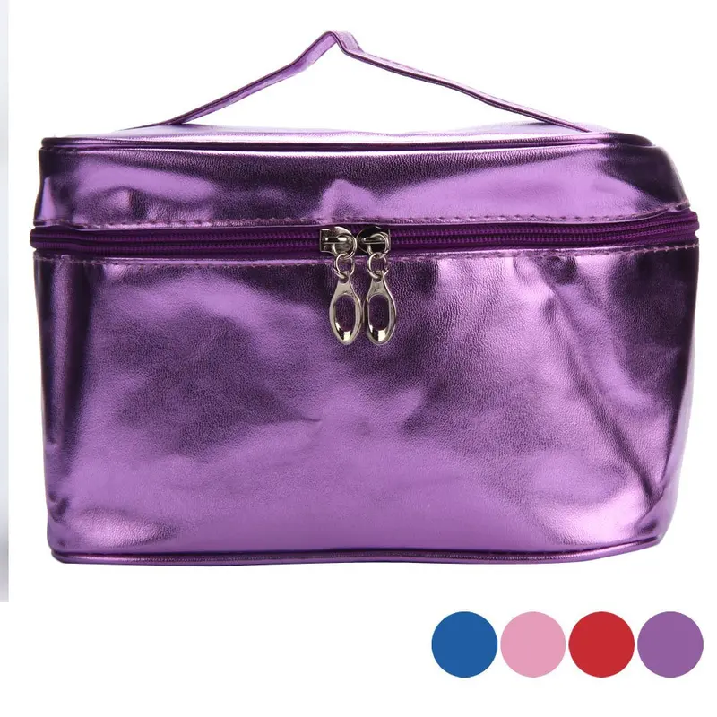 Goforward Women Cosmetic Bags Large Volume Pu Leather Makeup Bag Storage Bag 1