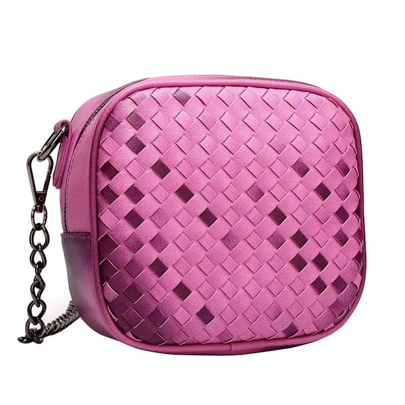 Goforward Women Hobo Leather Messenger Bags Casual Weave Crossbody Hbag Shoulder Bag Party Totes Bolsa Feminina 1