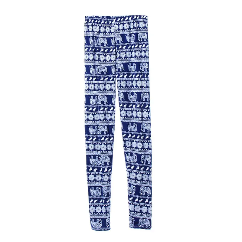 Goforward Women Leggings Sexy Elastic Trousers Slim Cartoon Printed Pattern Leggings Pants Women Ladies One Size Leggings 2