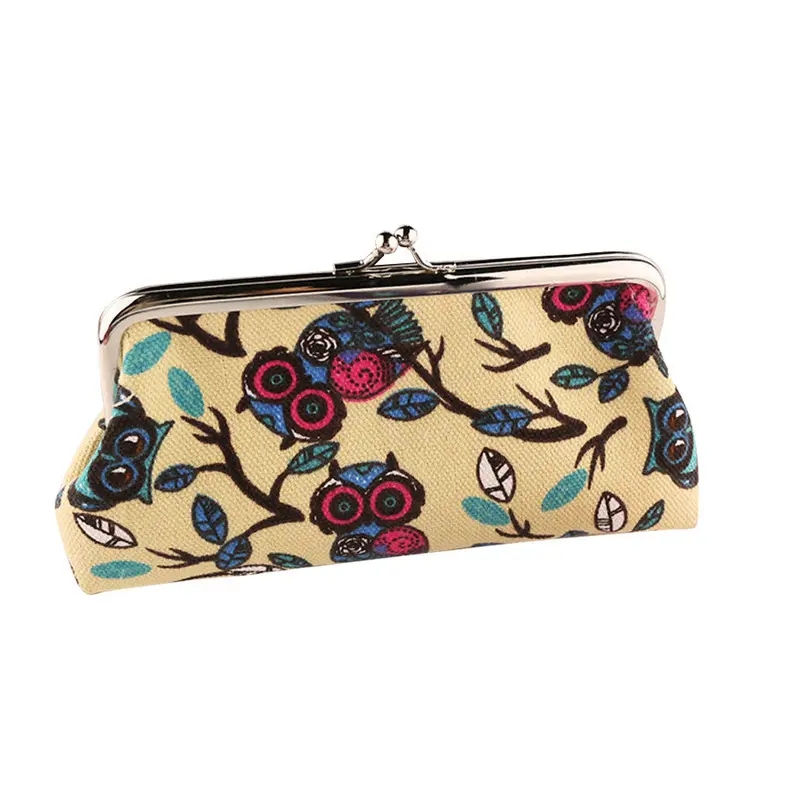 Goforward Women Lovely Style Lady Wallet Hasp Owl Purse Clutch Bag 1