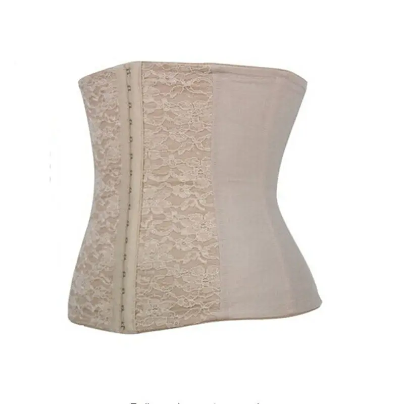 Goforward Women Shaper Elasticity Lace Waist Cincher Underbust Cor Body 7
