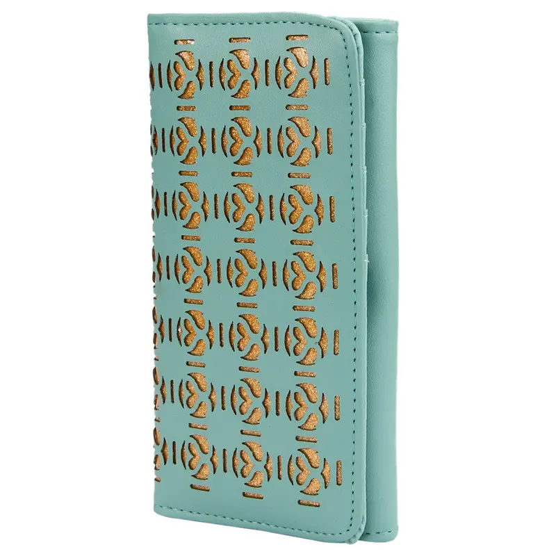 Goforward Women Wallet Small Hollow Out Wallet Mobile Phone Bag 2