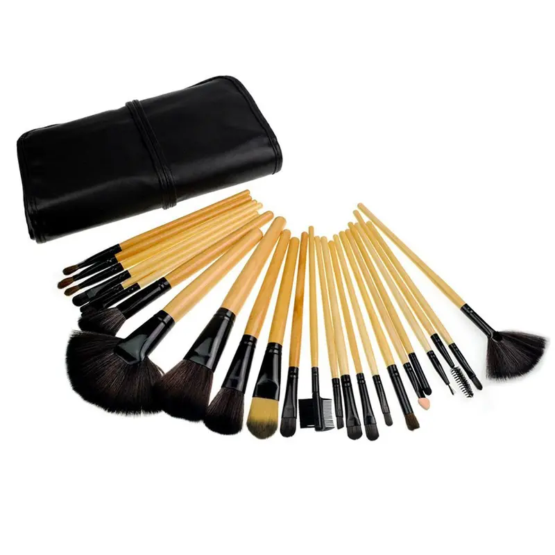 Goforward Women's 24Pcs Professional Beauty Cosmetic Makeup Brush With Bag 1