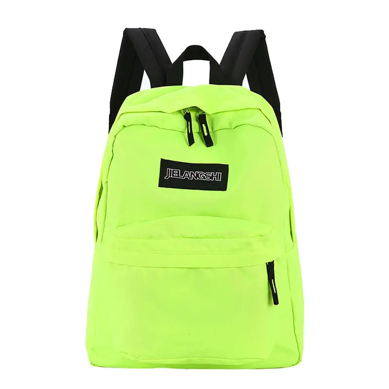 Goforward Women's Packback Simple Double-Shoulder Canvas Backpack Children Schoolbag 9