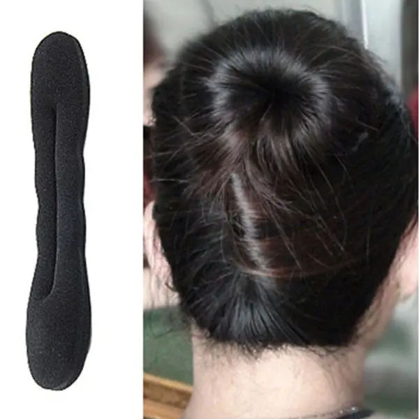 Goforward Womens Sponge Disc Hair For Bud Head/Meatball Head Large Model 1