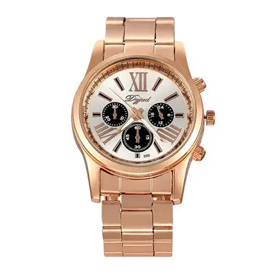 Gold Quartz Watches Men Top Luxury Wrist Watches Golden Clock Relogio Masculino Quartzwatch 2