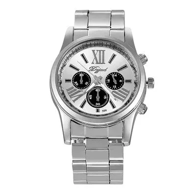 Gold Quartz Watches Men Top Luxury Wrist Watches Golden Clock Relogio Masculino Quartzwatch 3
