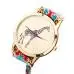 Gold Watches Relojes Mujer Ladies Quartz Analog Clock Wrist Hour Popular Giraffe Colorful Dress Hour 2