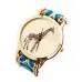 Gold Watches Relojes Mujer Ladies Quartz Analog Clock Wrist Hour Popular Giraffe Colorful Dress Hour 4